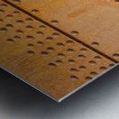 Rivets and Holes Metal print