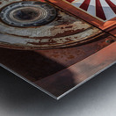 Route 66 Petrol Pump Impression metal