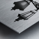 Light Shadow Metal print