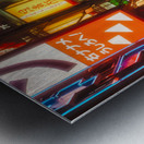 Shinjuku Signs Metal print