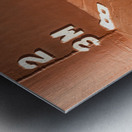 Hull Numbers Metal print