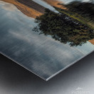 Moored on Loch Awe Metal print