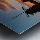 Kinderdijk Sunrise Impression metal