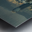 Last Light in Hong Kong Metal print