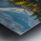 Autumn Reflection on Glencoe Lochan Metal print