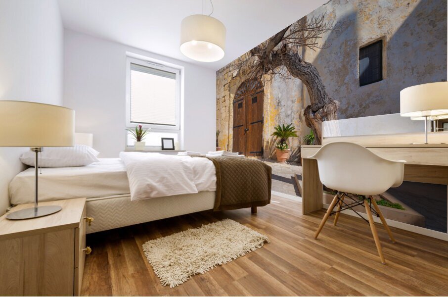 Pjazza Mesquita Mdina Mural print