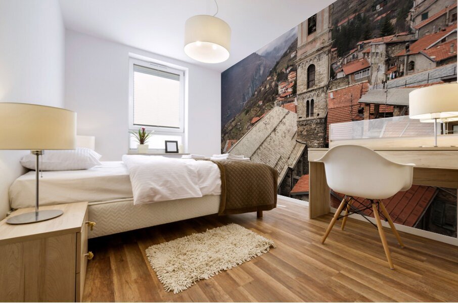 Triora Church Mural print