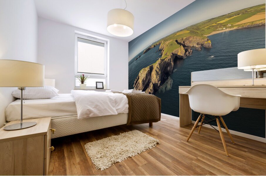 Abereiddi Tower Mural print