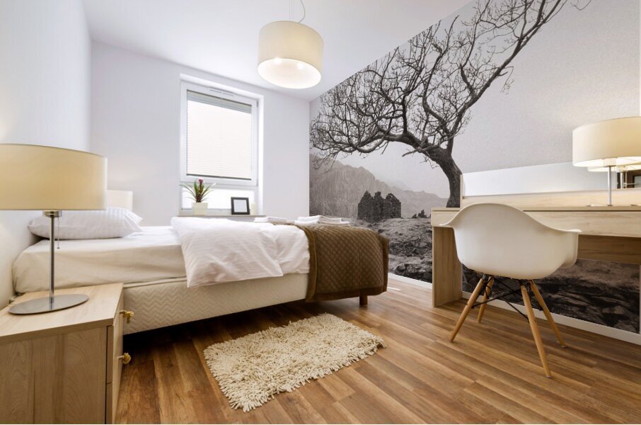 Dinorwic Quarry Ruin Mural print