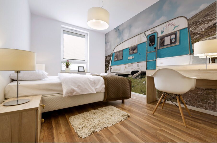 Sams Seafood Shack Mural print