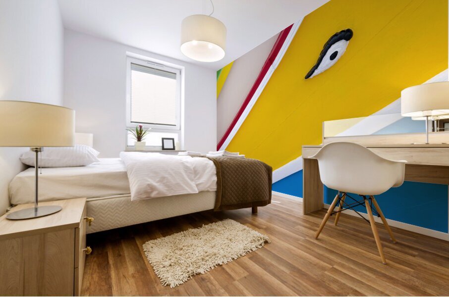 Maltese Luzzu Bow Impression murale