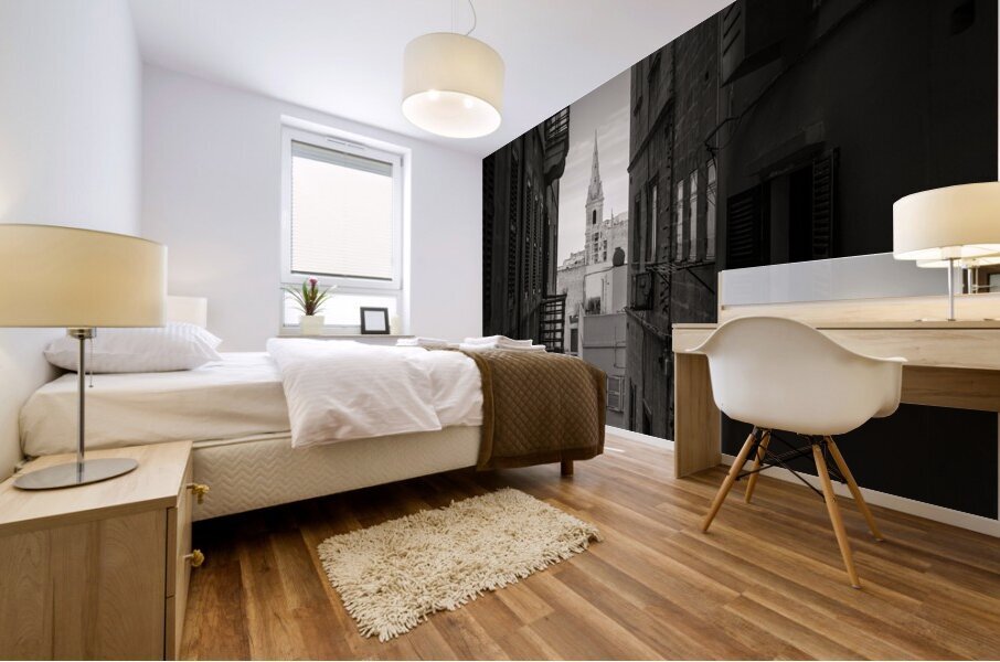 Backstreets of Valletta Impression murale