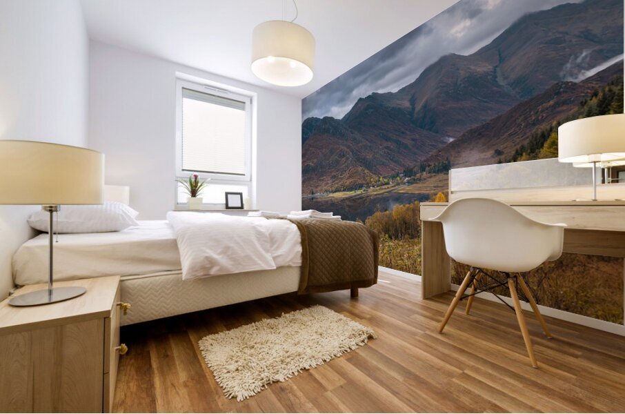 Five Sisters of Kintail Mural print