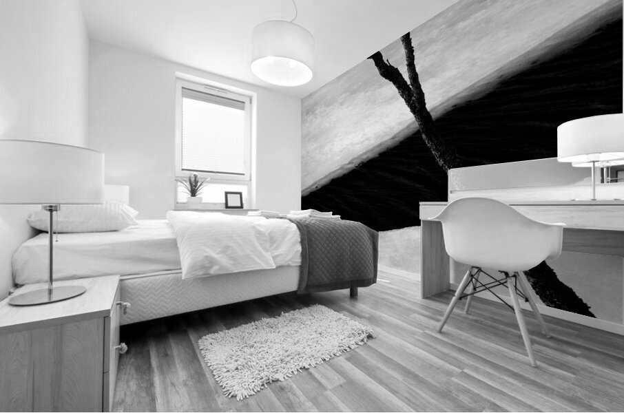 Tree and Ice Mural print