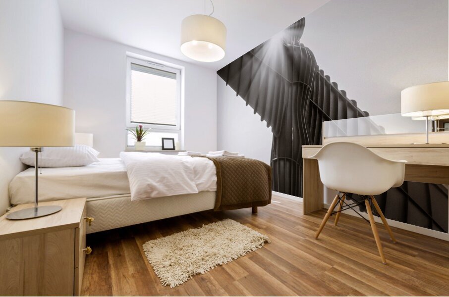 Angel of the North Mural print