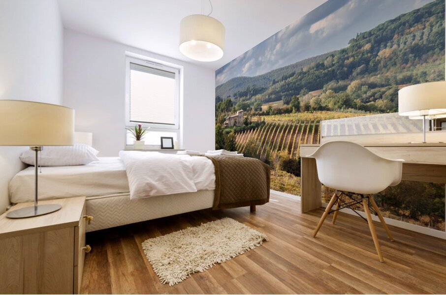Tuscan Valley Impression murale
