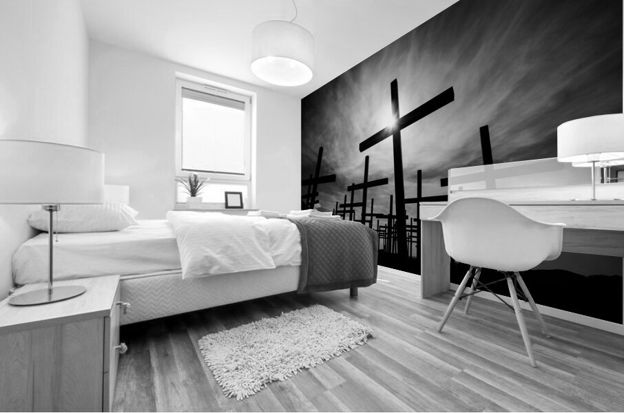 Roadside Memorial Mural print