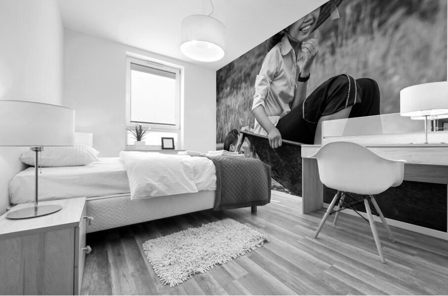 Fun on the Yen River Impression murale