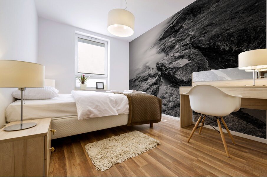 On the Banks of Loch Maree Mural print