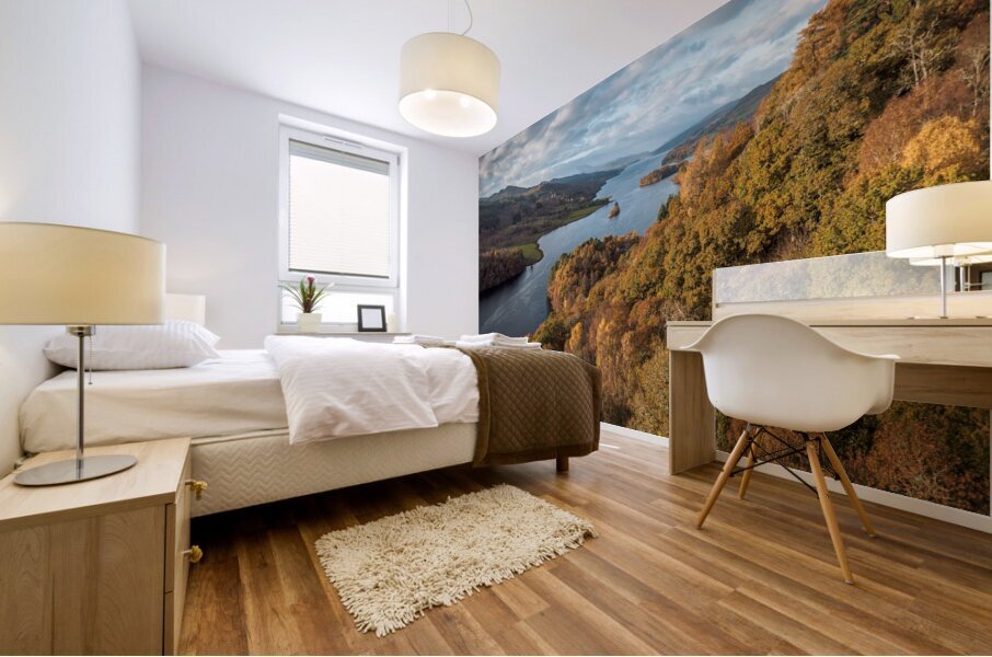 Loch Tummel Tranquility Mural print