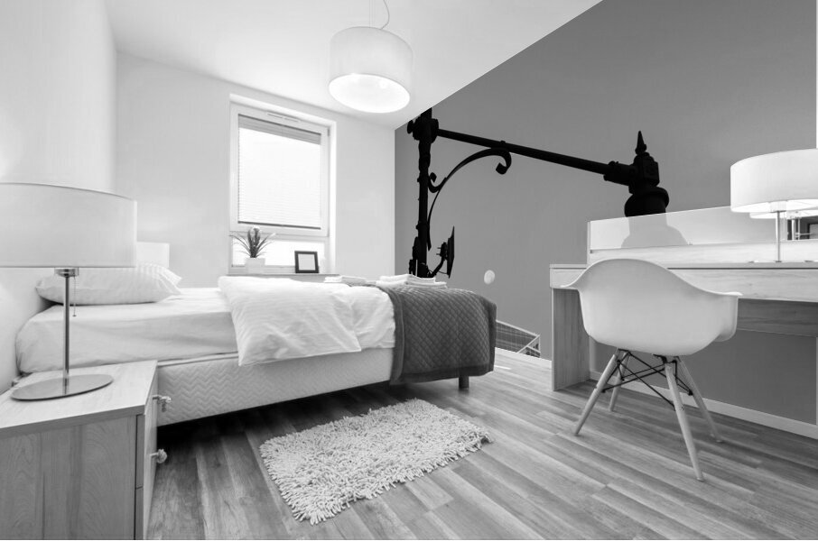 Moon Over River Point Mural print