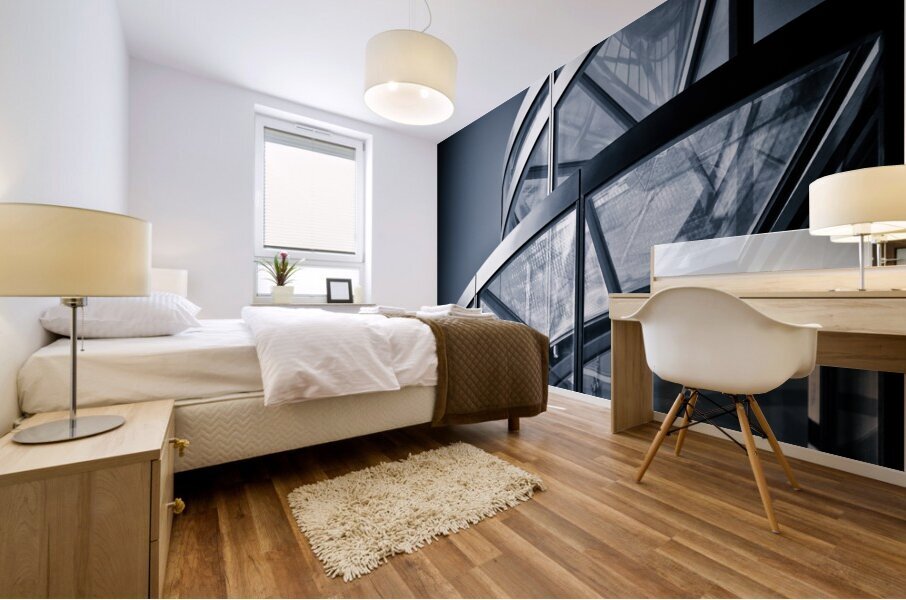 Futuristic Staircase Impression murale