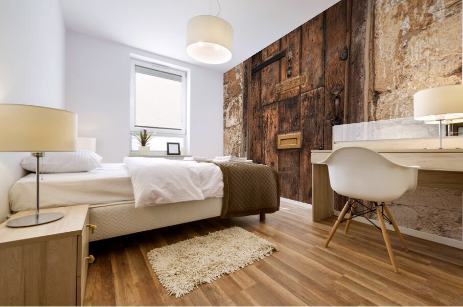 Cotswold Cottage Door Impression murale