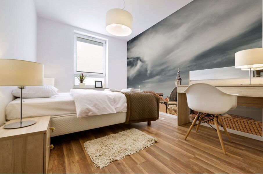 Dubrovnik Old Town Skyline Mural print