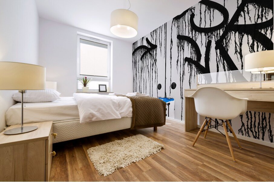 Wet Paint Mural print