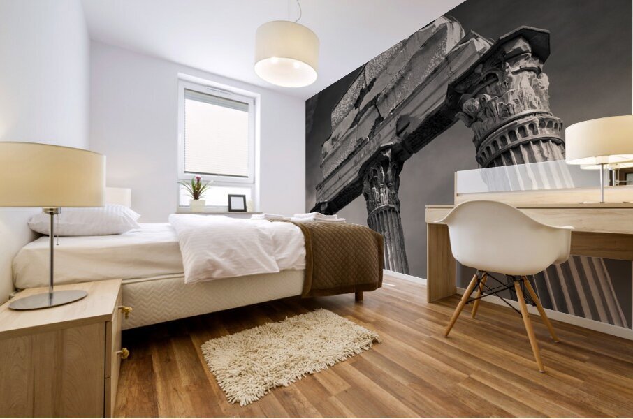 Roman Forum Pillars Impression murale