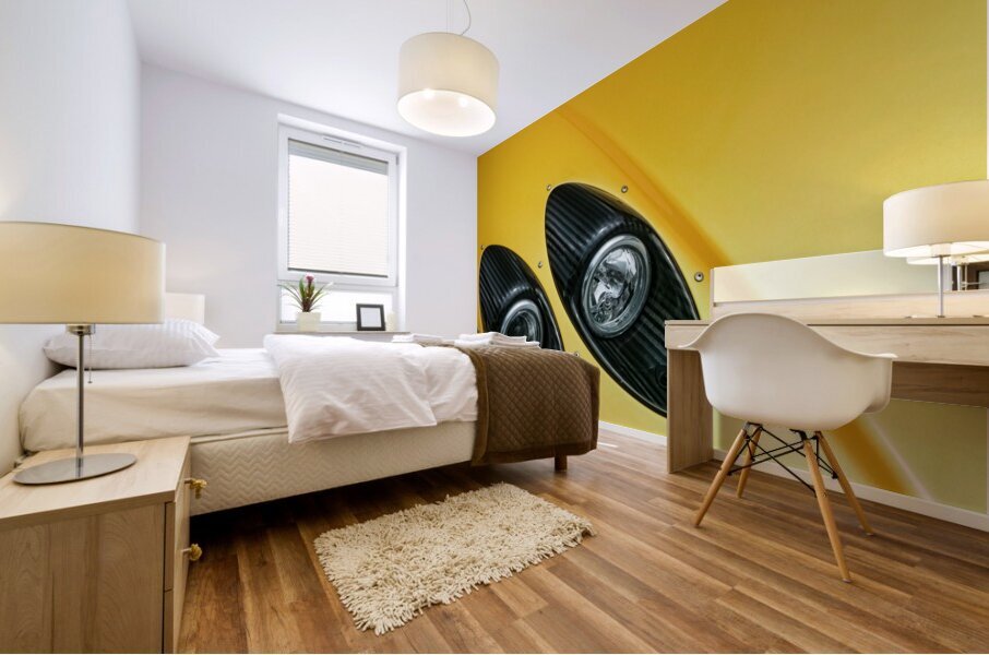 Pagani Zonda S Headlights Mural print