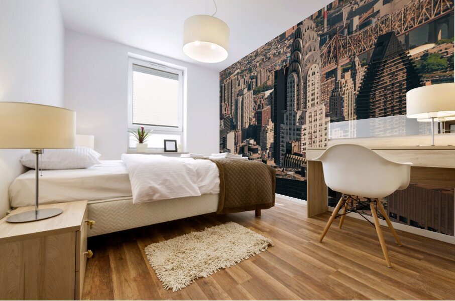 Chrysler Building and East Midtown Impression murale