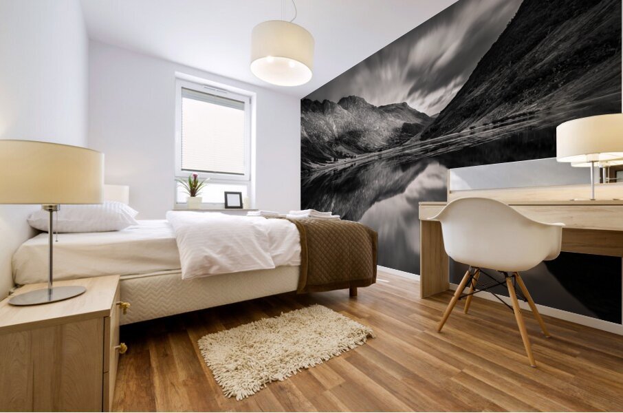 Loch Achtriochtan Reflection Impression murale