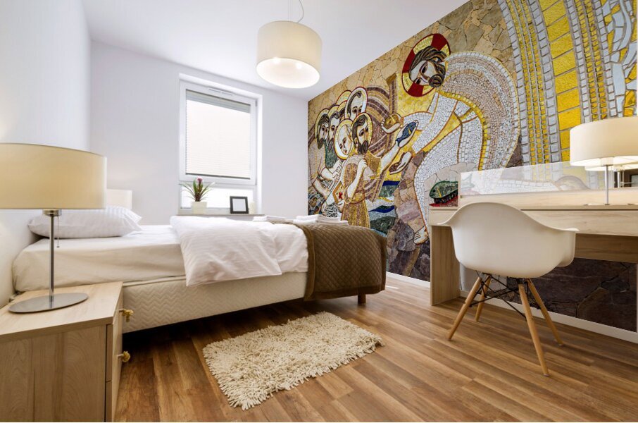 Ta Pinu Mosaic 4 Mural print