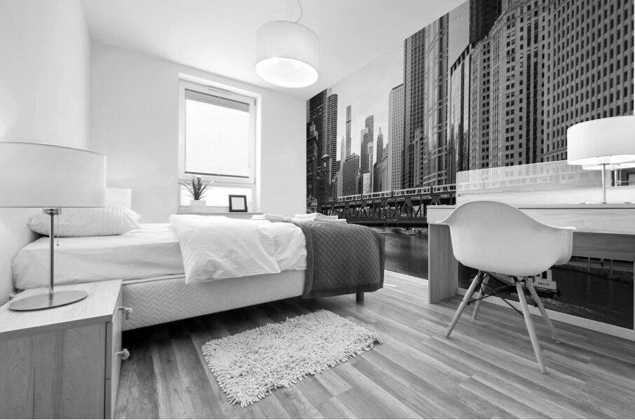 Wells Street Bridge Impression murale