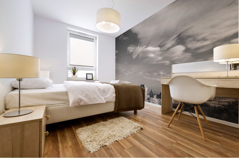 Dunnottar Castle in Infrared Impression murale