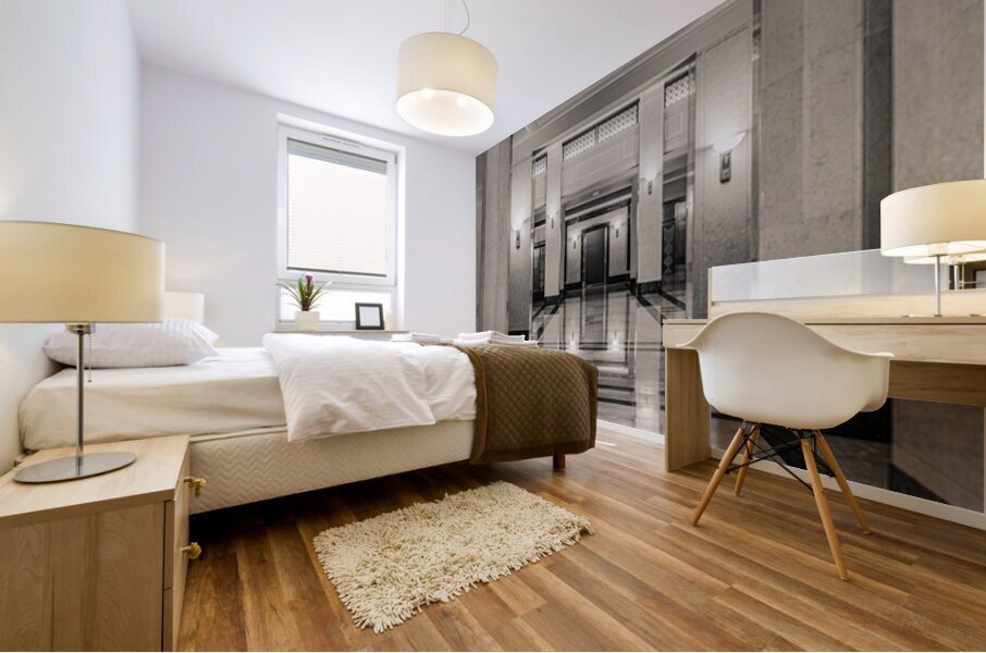 Burnham Center Interior Mural print