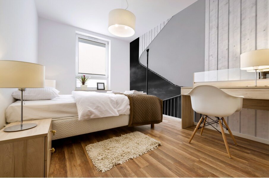 Curved Balcony Impression murale