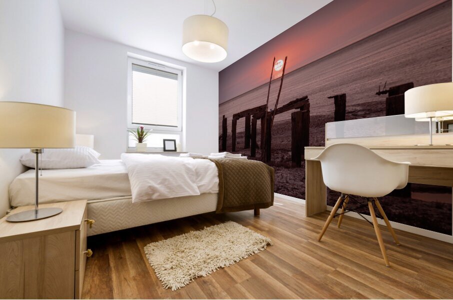 Grasping the Sun Mural print