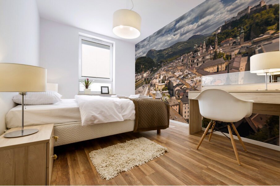 Salzburg View Mural print
