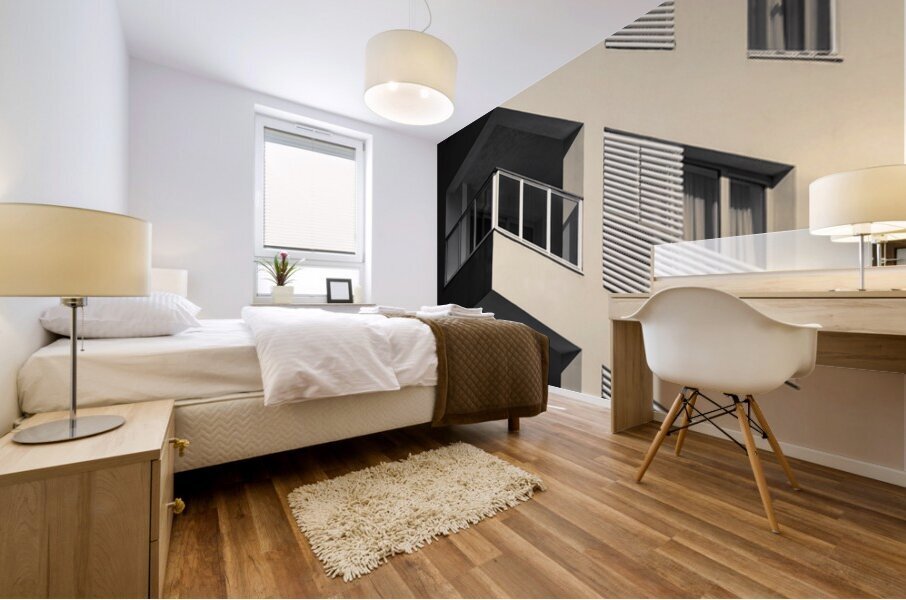 Apartment Balconies Impression murale