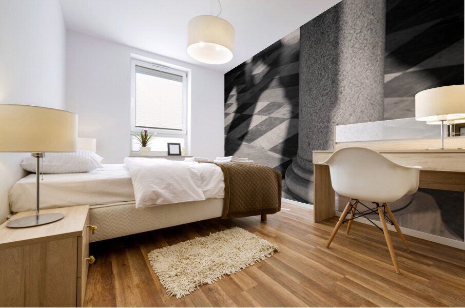 Amalfi Cathedral Shadows Mural print