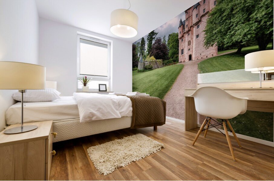 Path to Craigievar Castle Impression murale