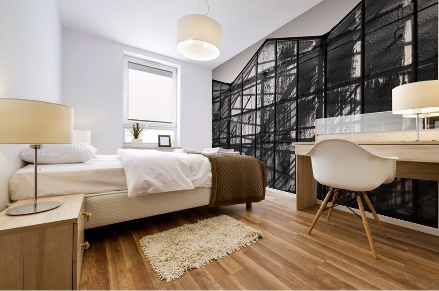 Greenhouse Shadows Mural print