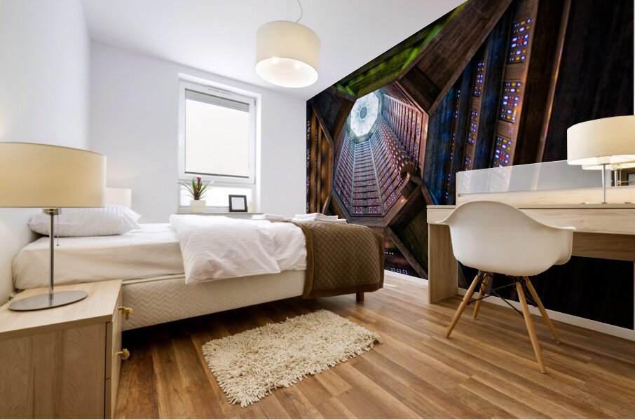 St Josephs Spire Mural print