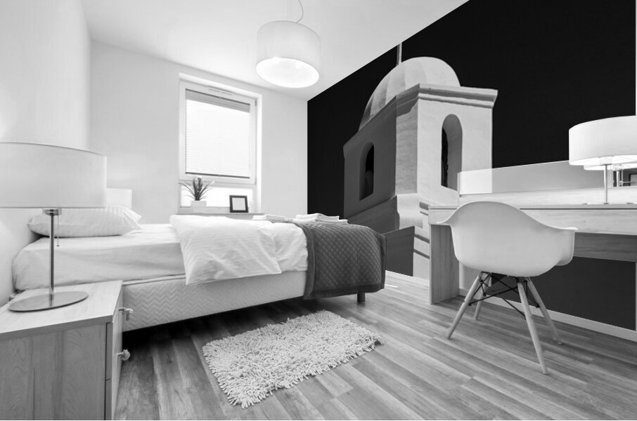 Old Adobe Mission Bell Tower Impression murale