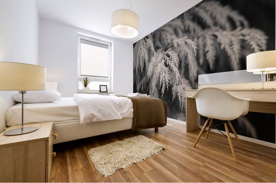 Cypress Leaves Mural print