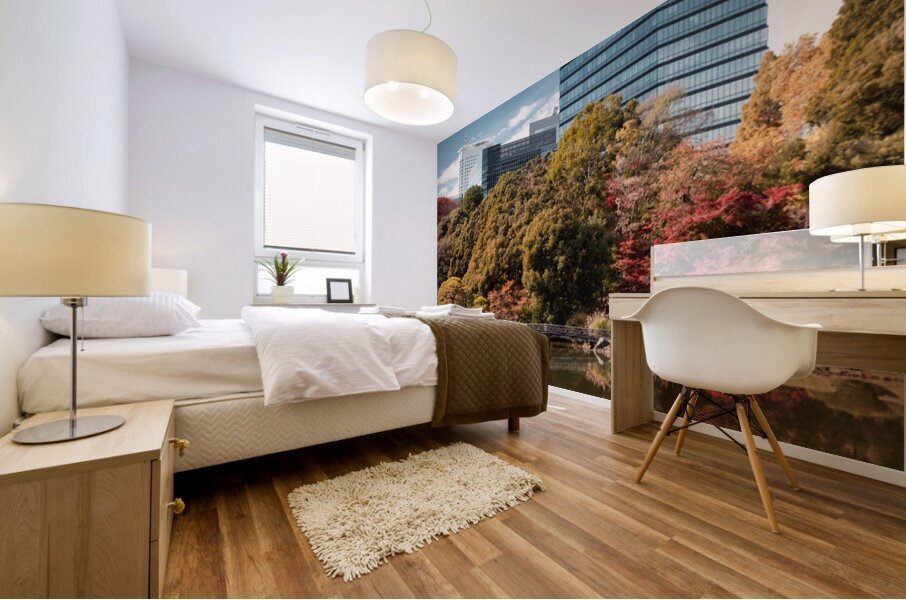 Shinjuku Gyoen National Garden Mural print