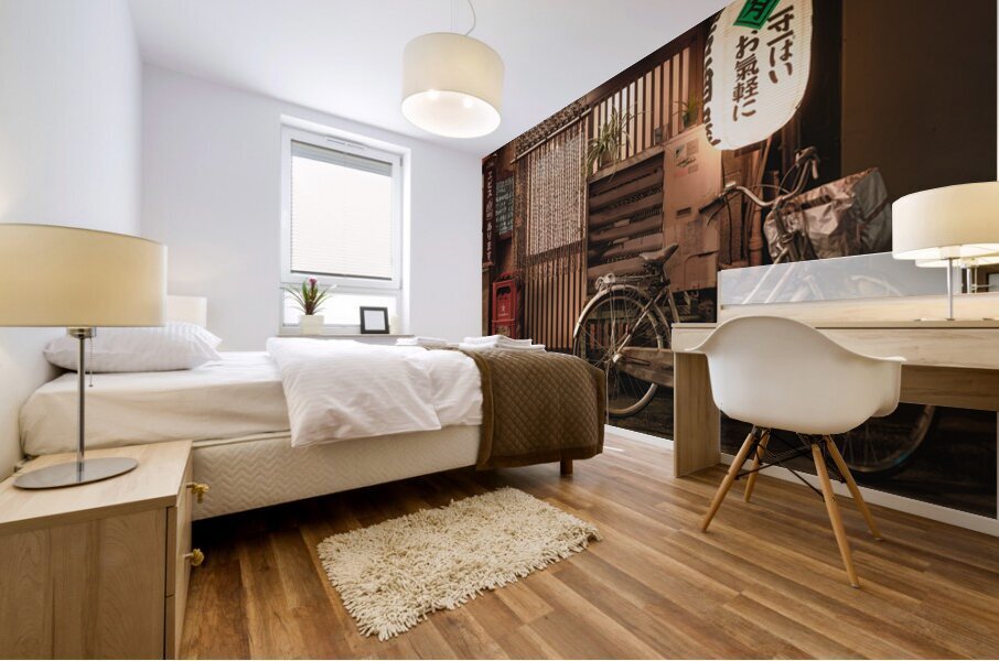 Shinjuku Bicycle Impression murale