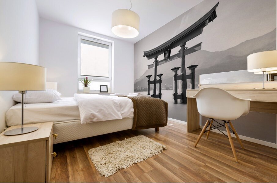 Miyajima Torii Impression murale